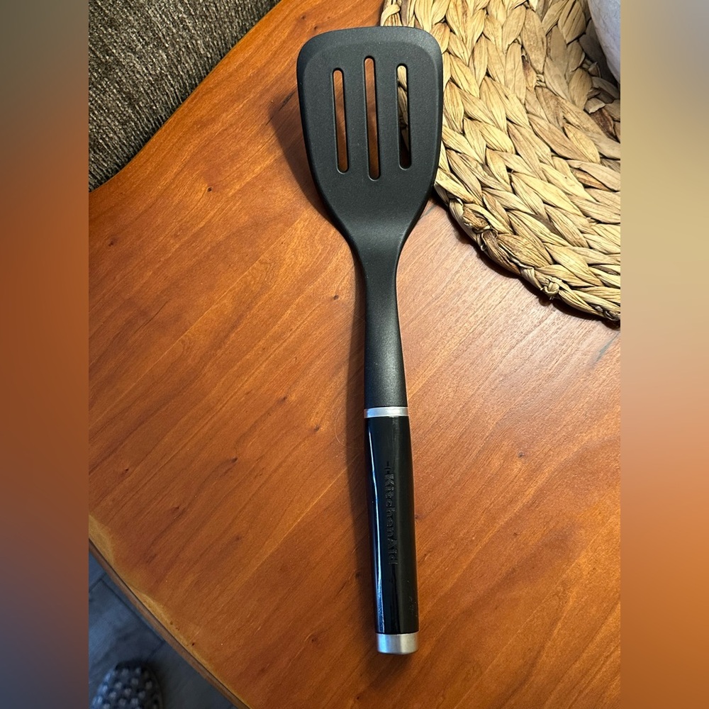 KitchenAid Black Slotted Turner
